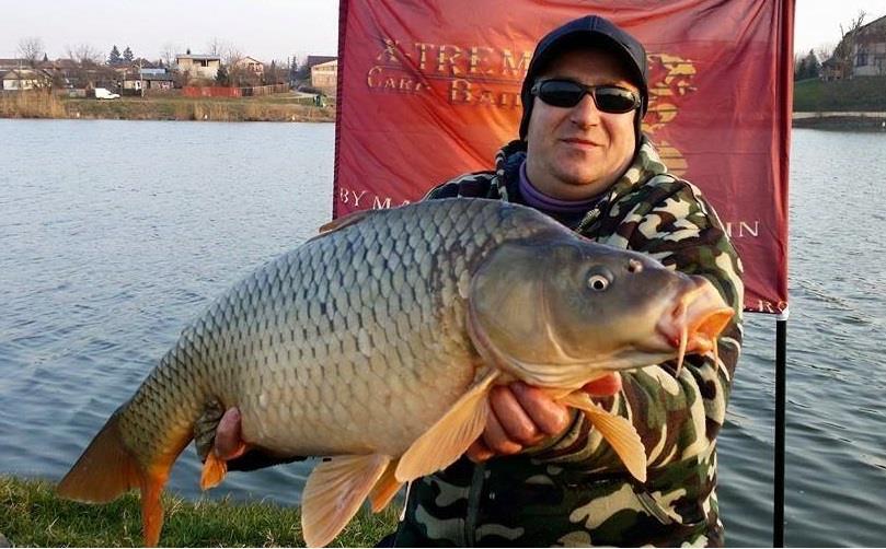 Primul crap de peste 15 kg si prima intrecere amicala pe MV2 in 2015